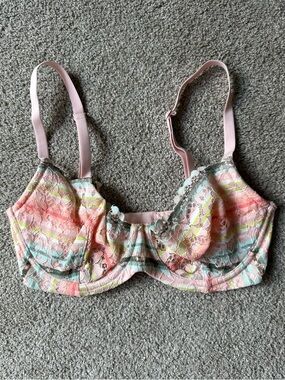 Victoria's Secret Lace Unlined Demi Bra